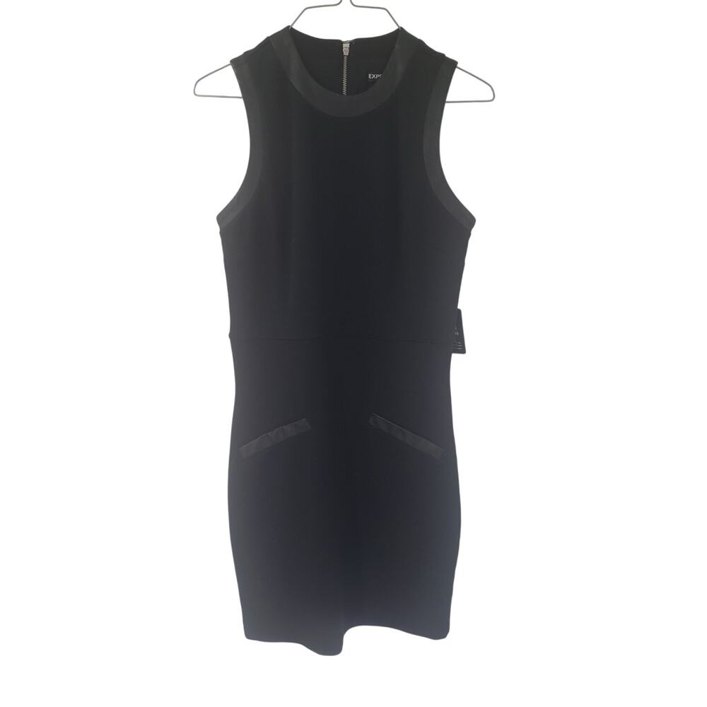 EXPRESS Black Sleeveless Dress Womens Size Small S *NWT